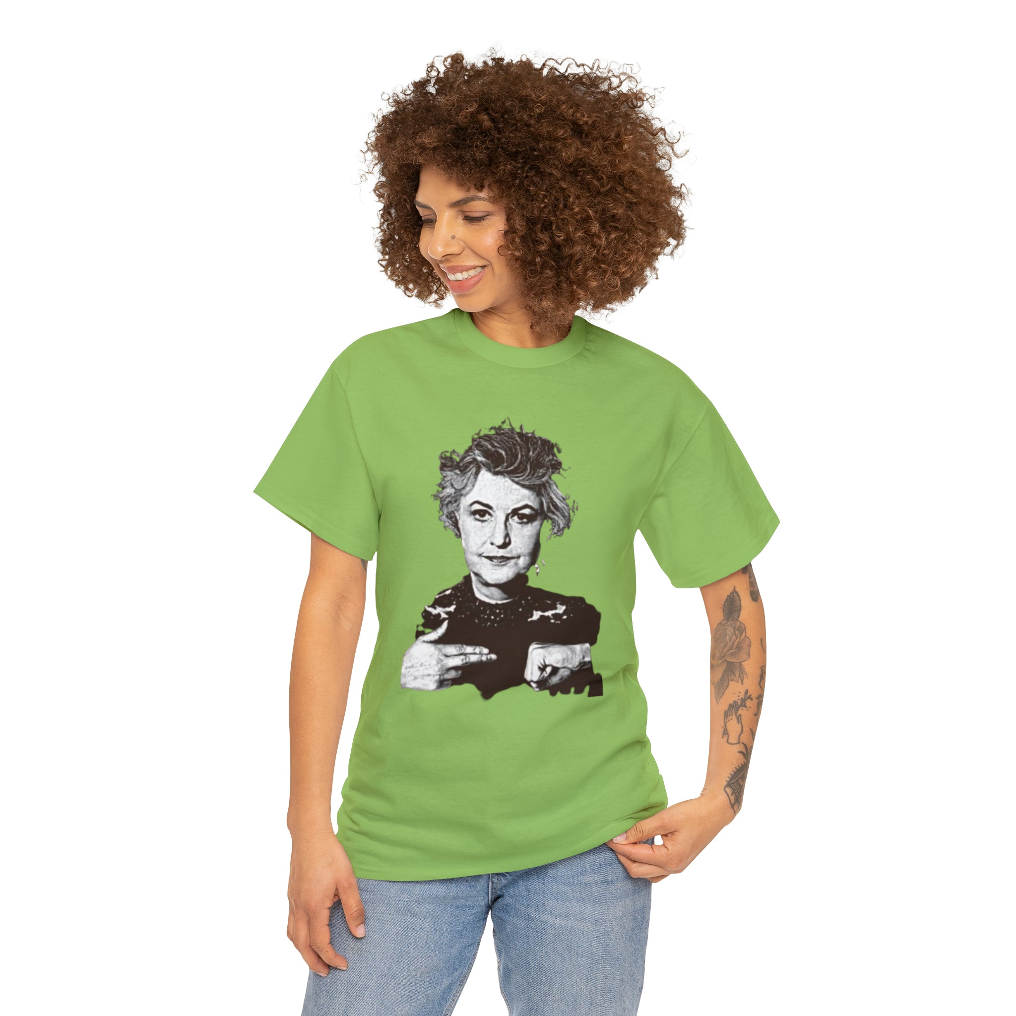 The Golden Girls 80's TV Show- Dorothy Unisex Heavy Cotton T-Shirt - Creations by Chris and Carlos